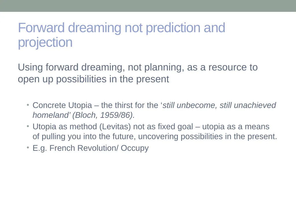 EDUCATION & ‘the FUTURE’ – exploring a problematic - slide 32 of 47