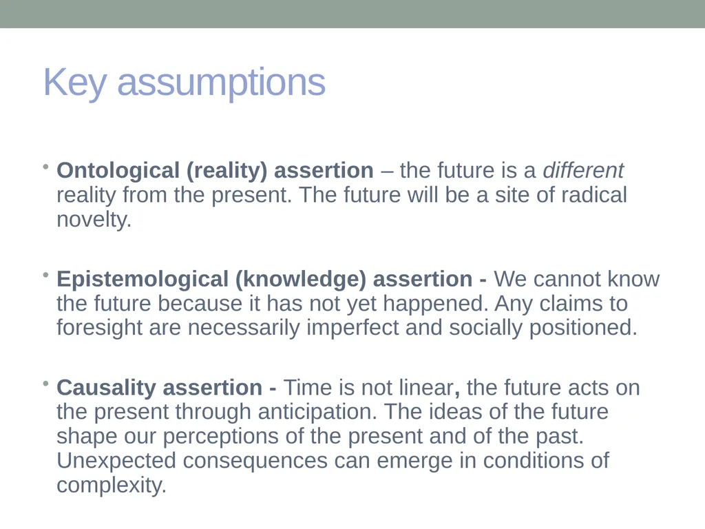 EDUCATION & ‘the FUTURE’ – exploring a problematic - slide 27 of 47