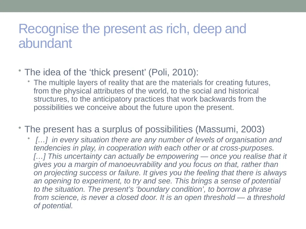 EDUCATION & ‘the FUTURE’ – exploring a problematic - slide 31 of 47