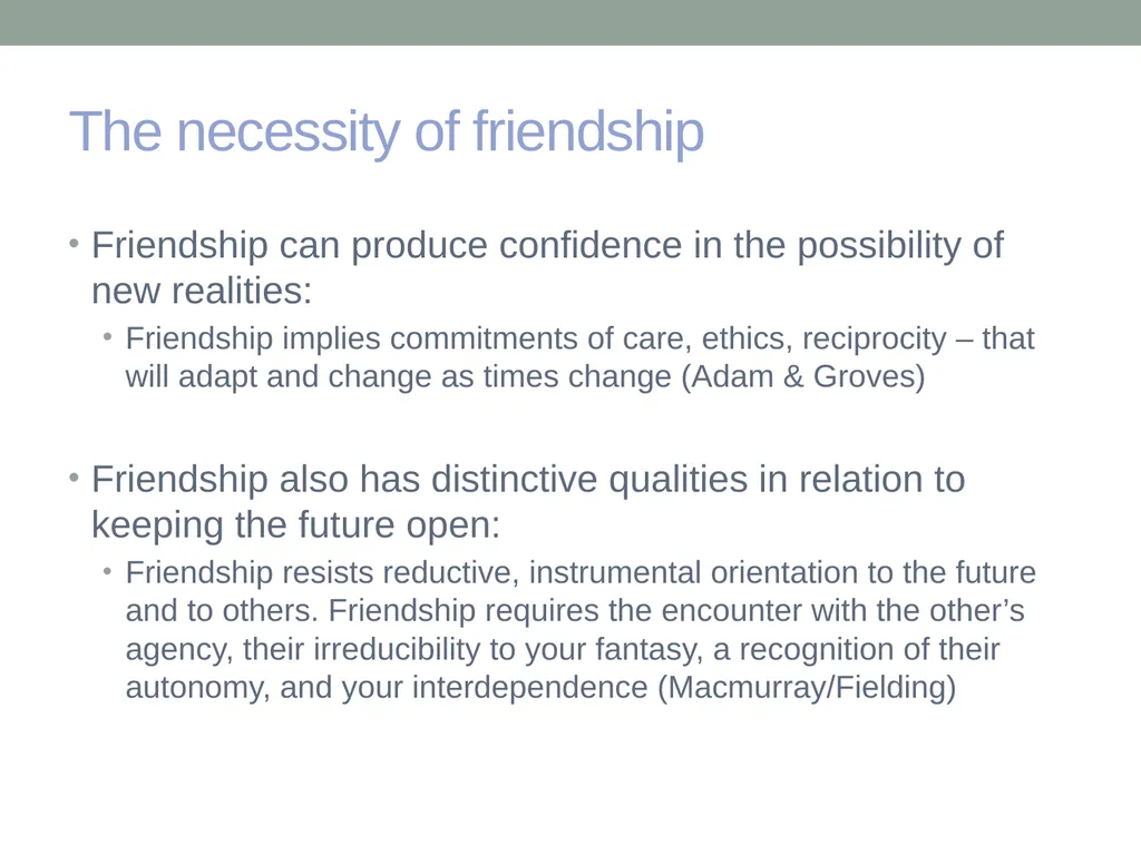 EDUCATION & ‘the FUTURE’ – exploring a problematic - slide 35 of 47