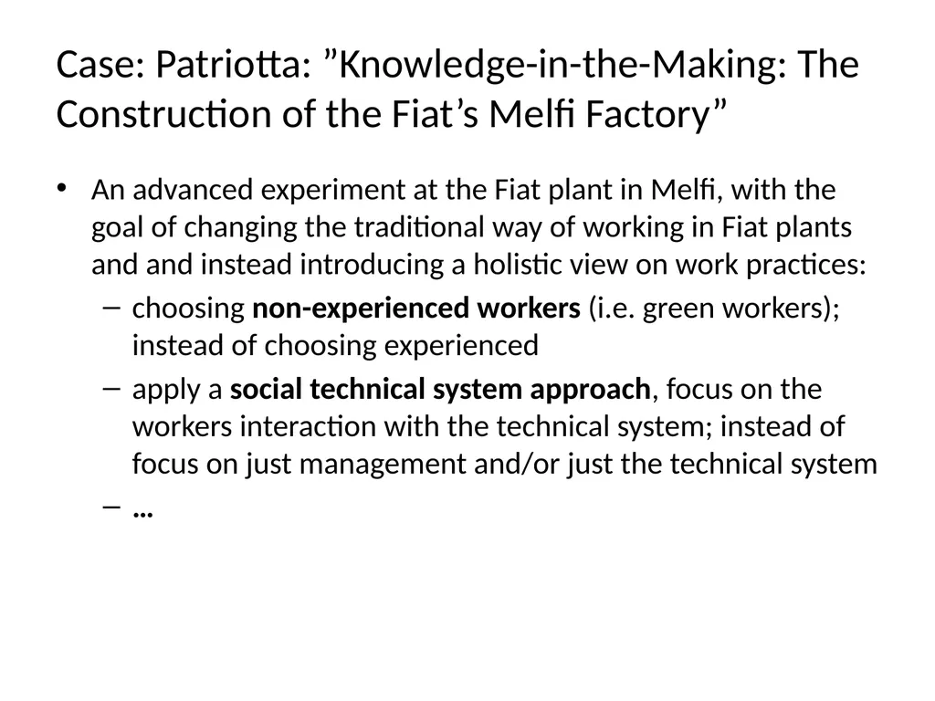 Lecture 4: Organizational Learning and Learning - slide 51 of 54