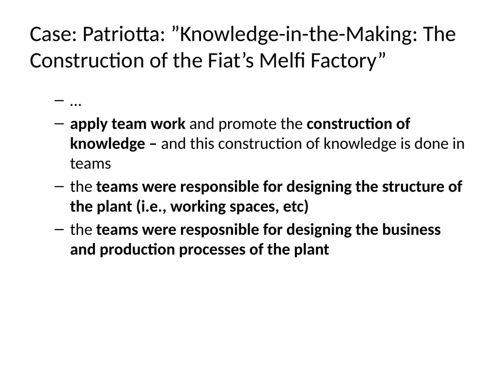 Lecture 4: Organizational Learning and Learning - slide 52 of 54