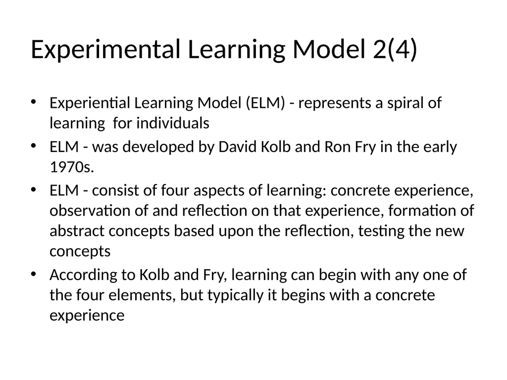 Lecture 4: Organizational Learning and Learning - slide 13 of 54