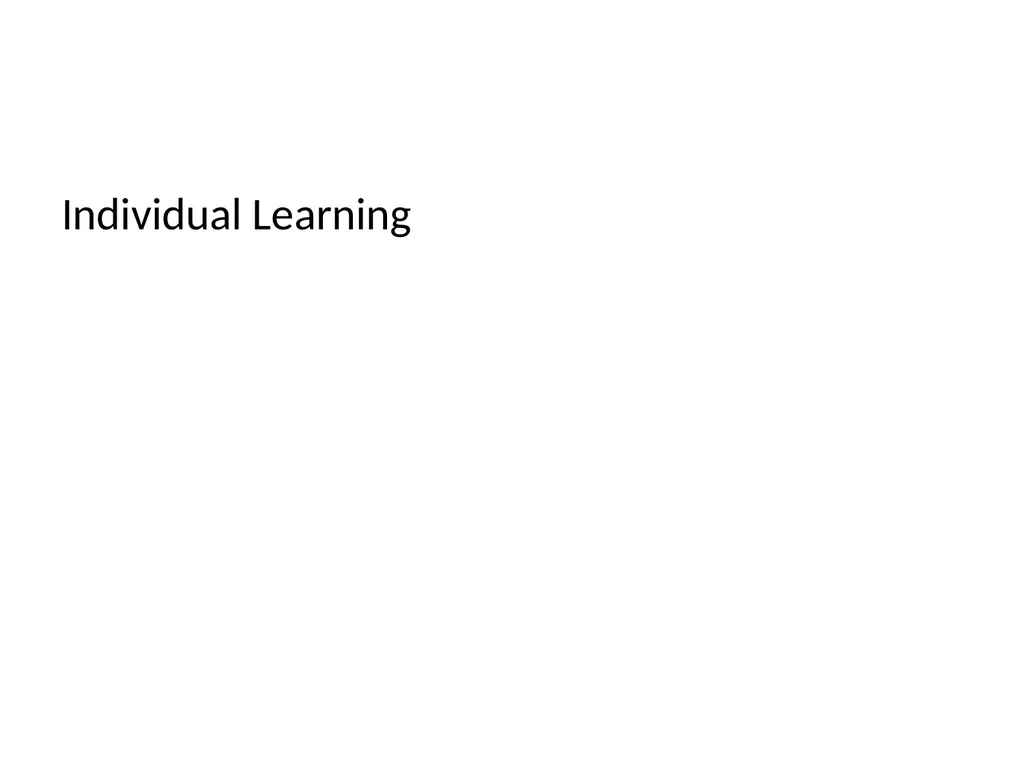 Lecture 4: Organizational Learning and Learning - slide 2 of 54