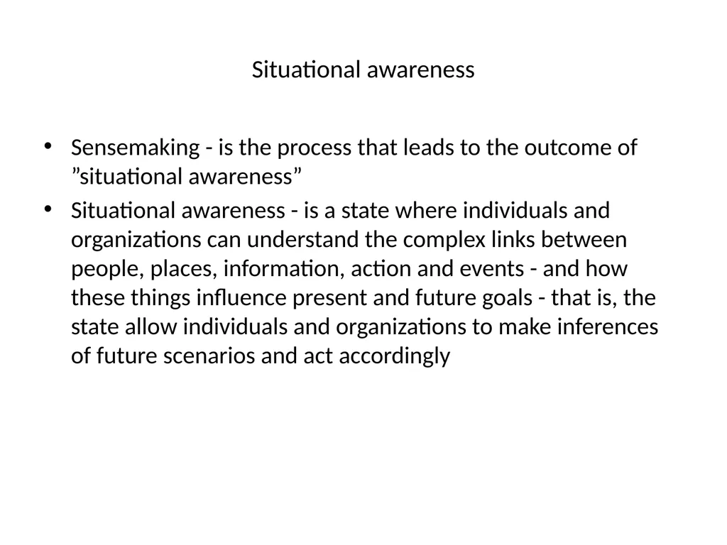 Lecture 4: Organizational Learning and Learning - slide 17 of 54
