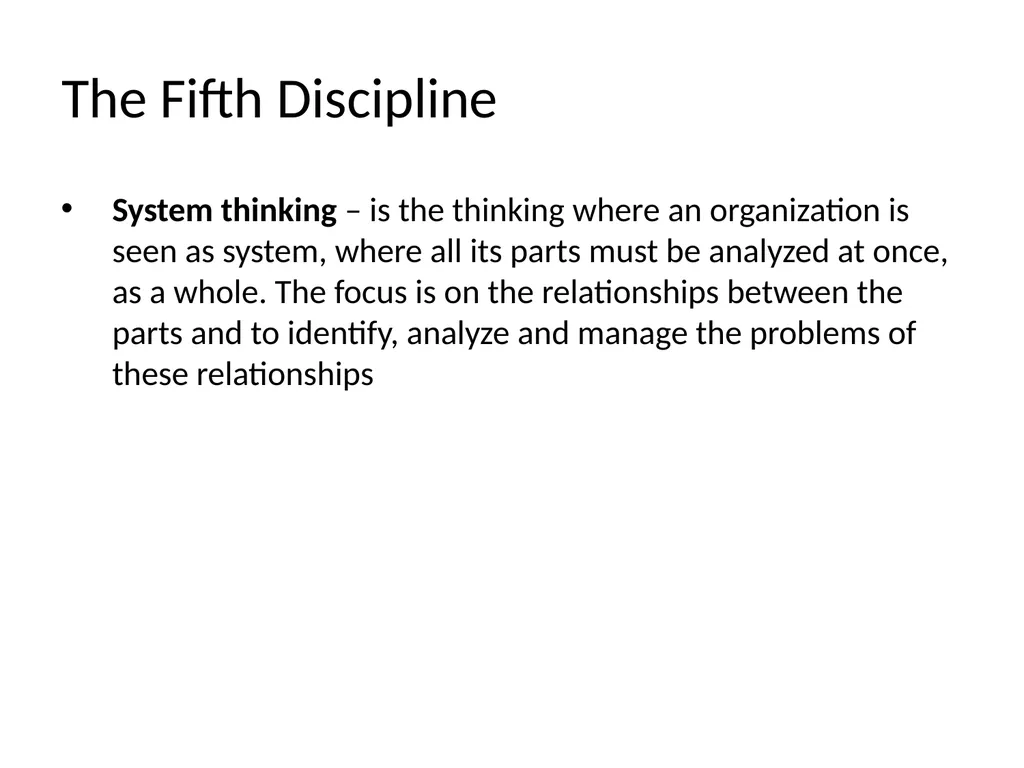 Lecture 4: Organizational Learning and Learning - slide 44 of 54