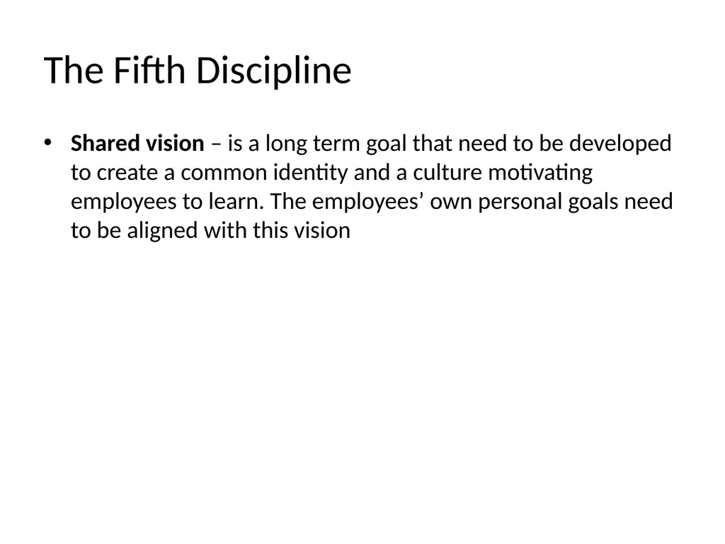 Lecture 4: Organizational Learning and Learning - slide 47 of 54