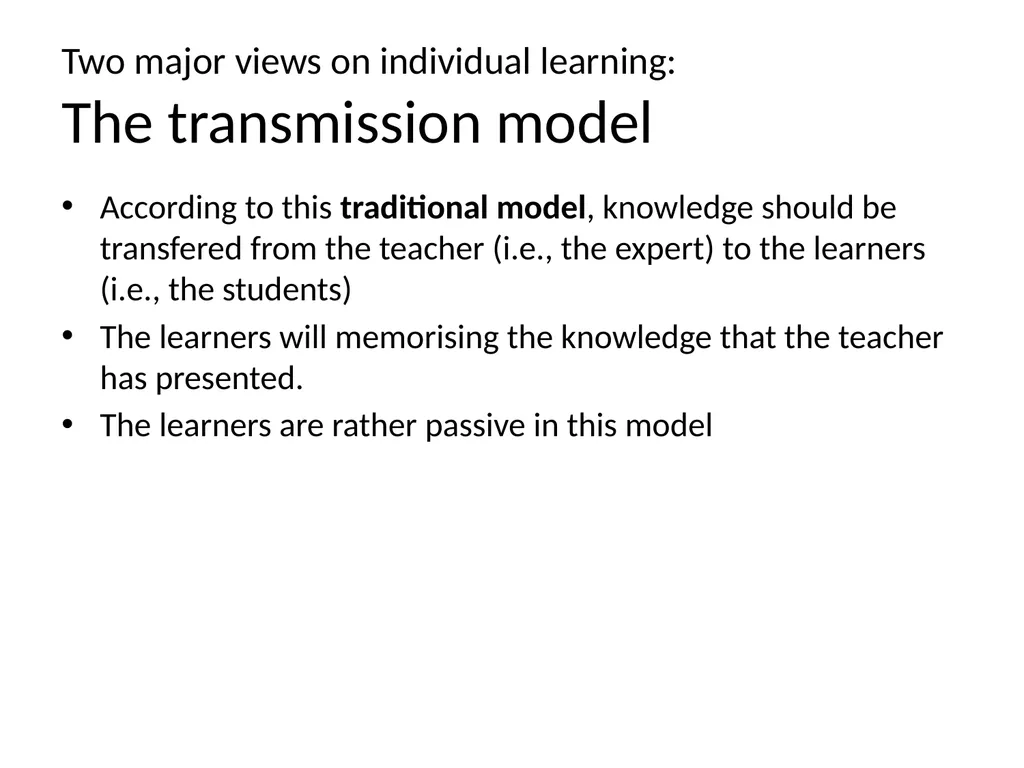 Lecture 4: Organizational Learning and Learning - slide 4 of 54