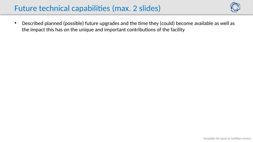Template for Facilities Review Bureau | 10 March - slide 8 of 12