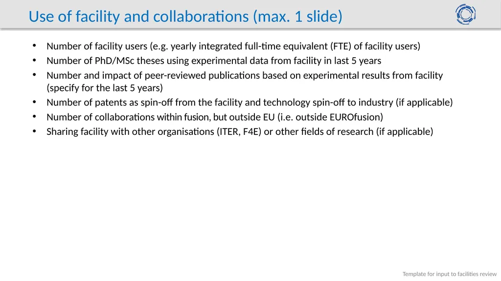 Template for Facilities Review Bureau | 10 March - slide 12 of 12