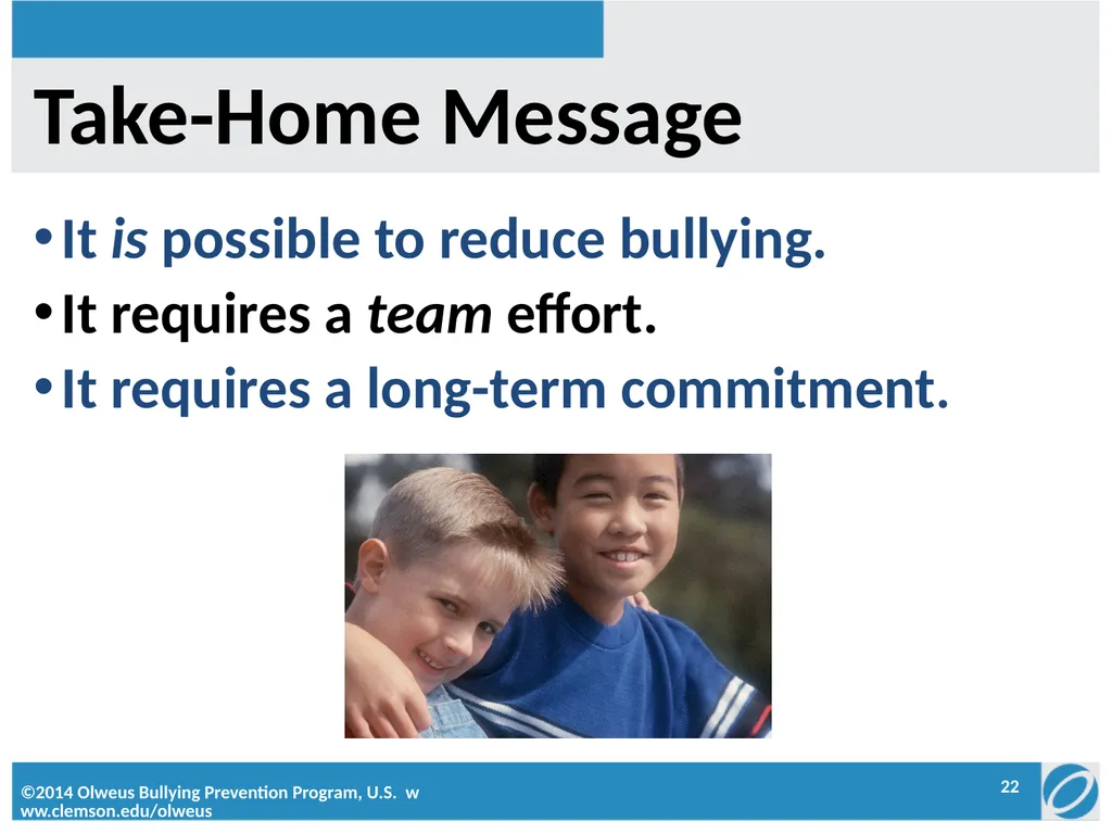 Penn London Elementary School Olweus Committee: - slide 22 of 22