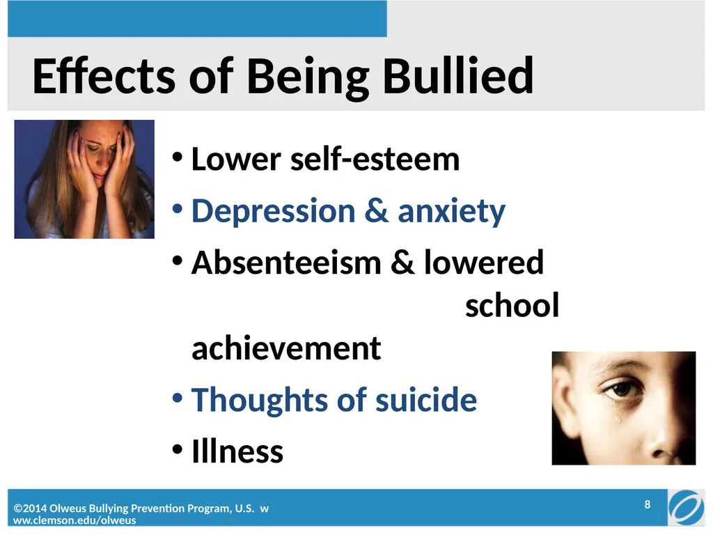 Penn London Elementary School Olweus Committee: - slide 8 of 22