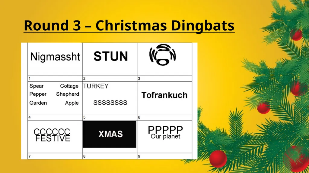 Mill Grove Christmas Day Games 2020 Following - slide 4 of 20