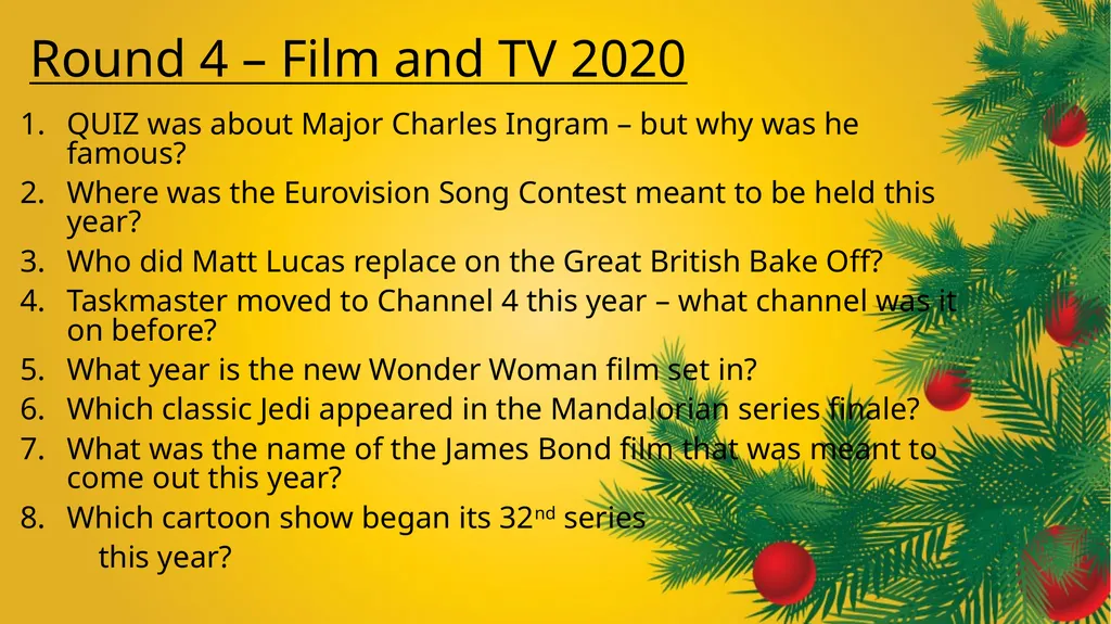 Mill Grove Christmas Day Games 2020 Following - slide 6 of 20