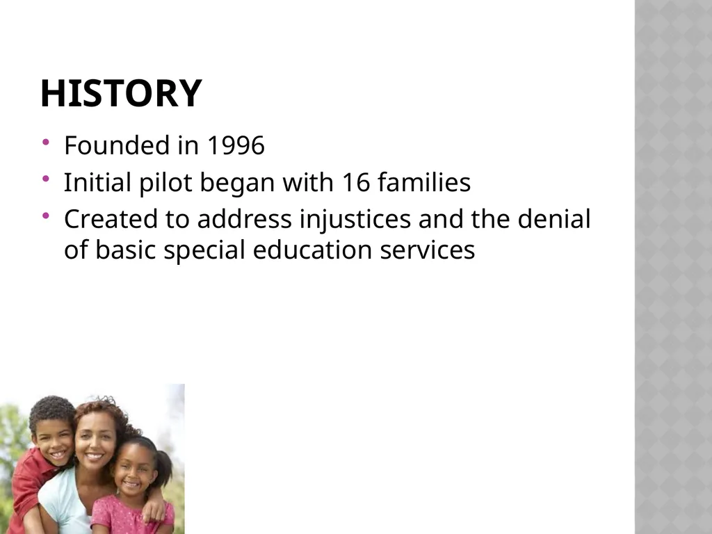 Overview of Advocates for Justice and Education - slide 2 of 18