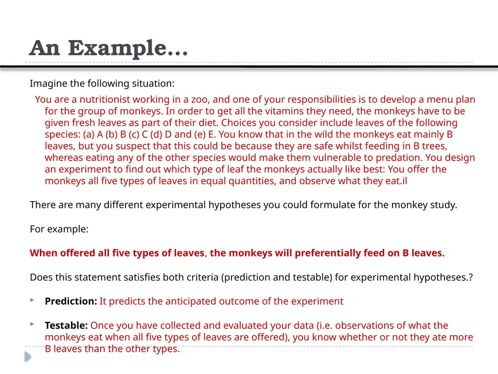 Constructing Hypothesis Week 7 Department of RS - slide 10 of 22