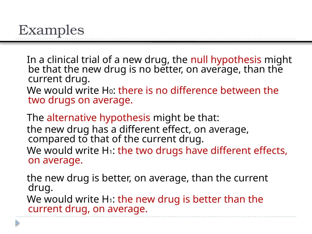 Constructing Hypothesis Week 7 Department of RS - slide 15 of 22