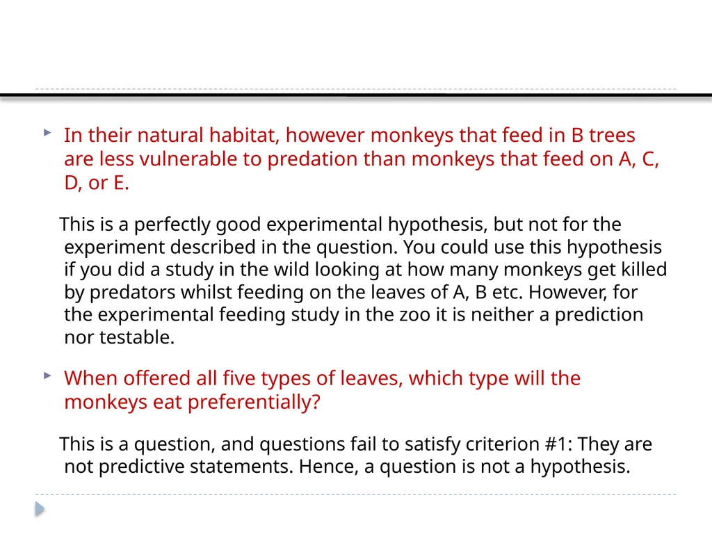 Constructing Hypothesis Week 7 Department of RS - slide 12 of 22