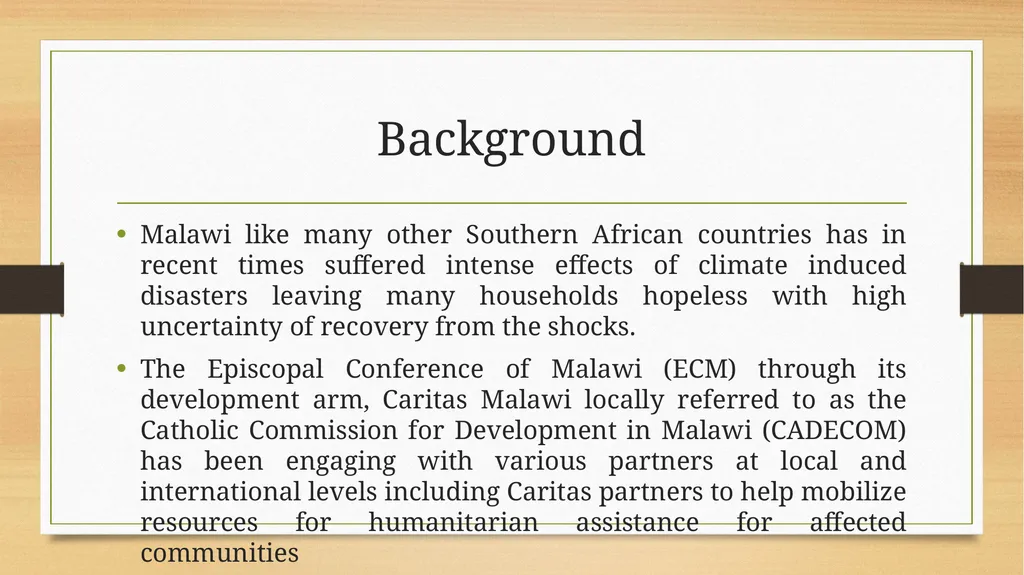 Situational Update Cyclone Freddy Response Caritas - slide 2 of 8