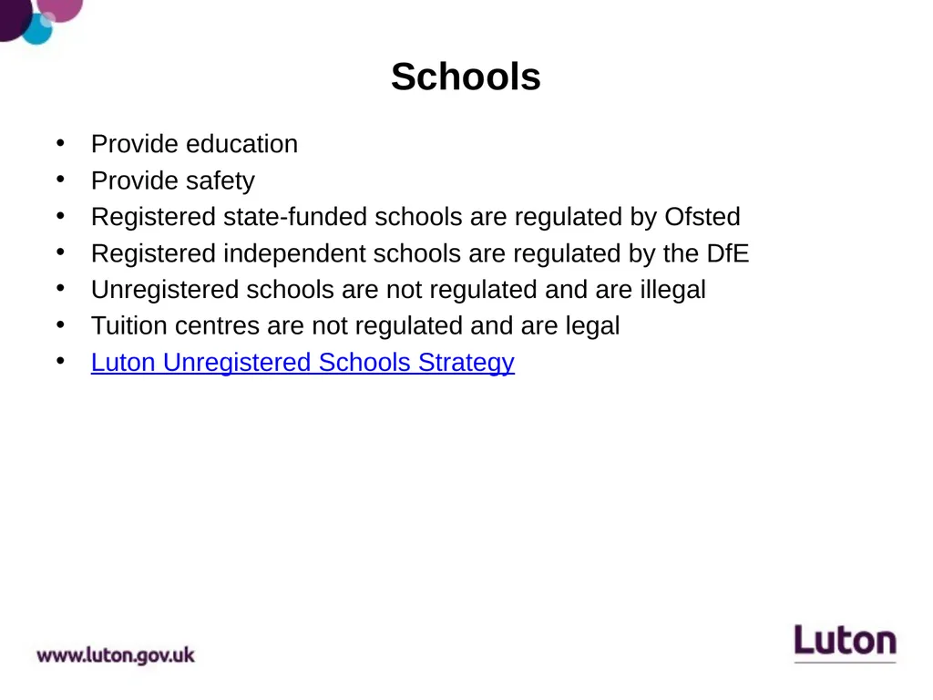 Educational Neglect Caroline Dawes, Head of - slide 9 of 13