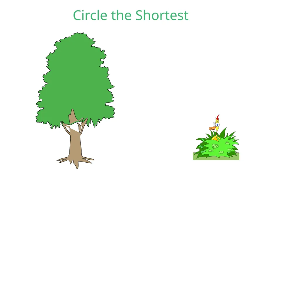 measure tall short tall short tall house short - slide 8 of 15