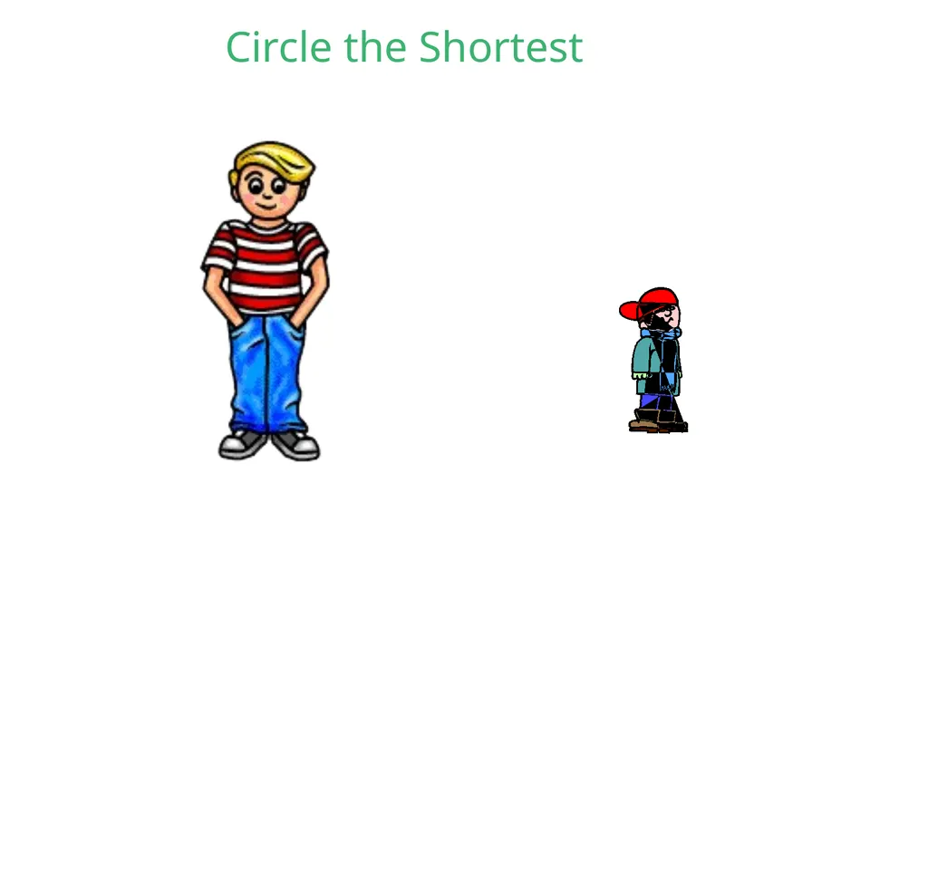 measure tall short tall short tall house short - slide 9 of 15