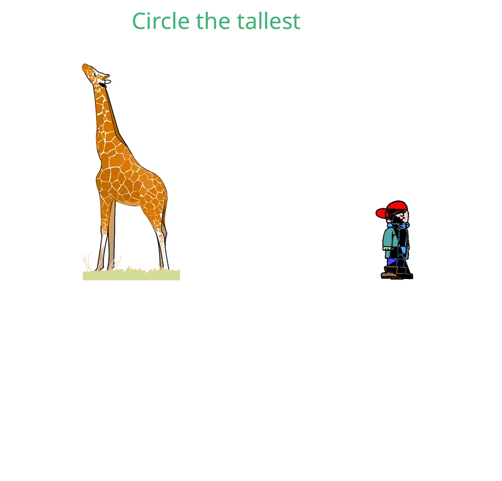 measure tall short tall short tall house short - slide 6 of 15