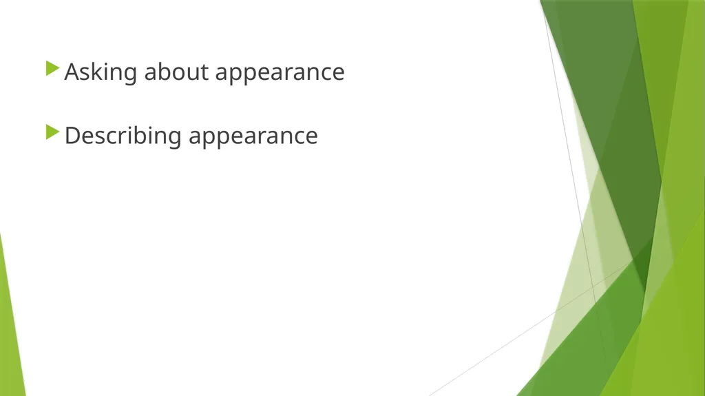 Lesson Two: I Am Tall And Thin Asking about - slide 2 of 7