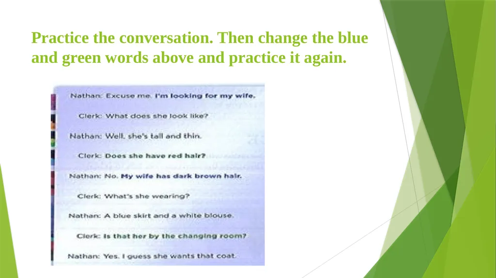 Lesson Two: I Am Tall And Thin Asking about - slide 5 of 7