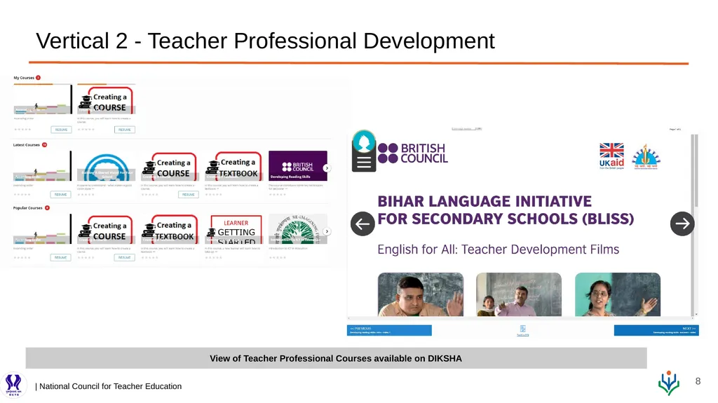 DIKSHA: Digital Infrastructure for Knowledge - slide 8 of 23