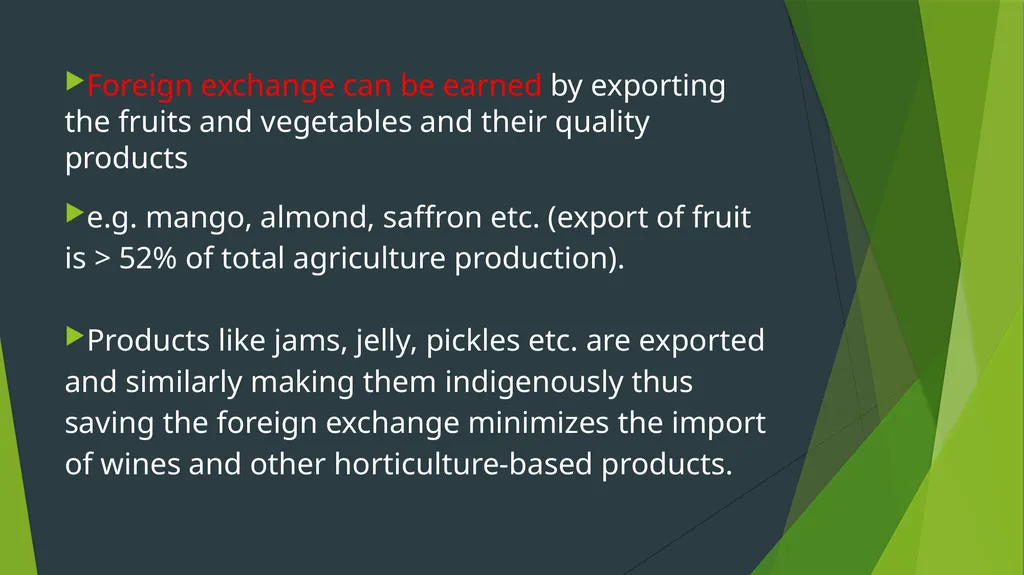 HORTICULTURE What is Horticulture ? Horticulture - slide 19 of 30