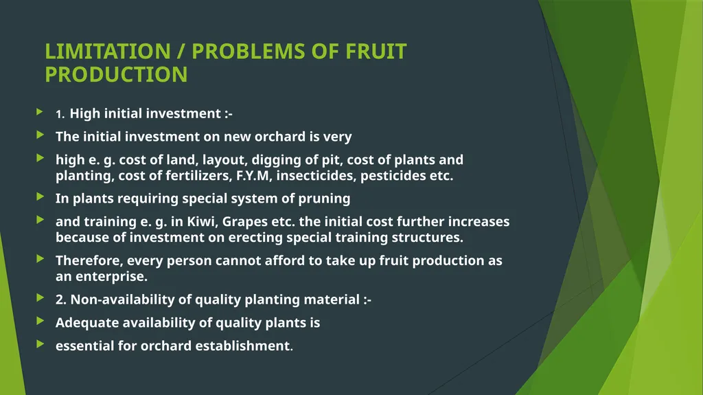 HORTICULTURE What is Horticulture ? Horticulture - slide 25 of 30