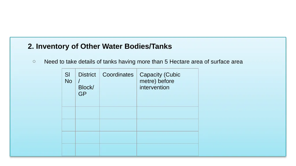 Outputs from First Visit - JSA Team JSA Baseline - slide 5 of 25