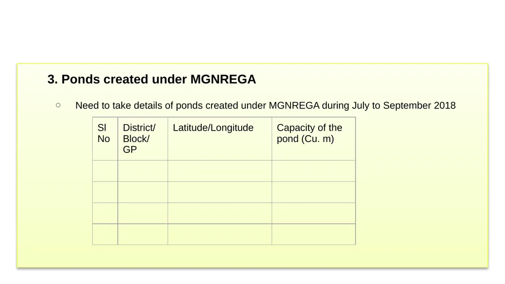 Outputs from First Visit - JSA Team JSA Baseline - slide 6 of 25