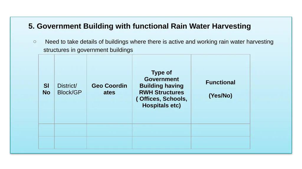 Outputs from First Visit - JSA Team JSA Baseline - slide 8 of 25