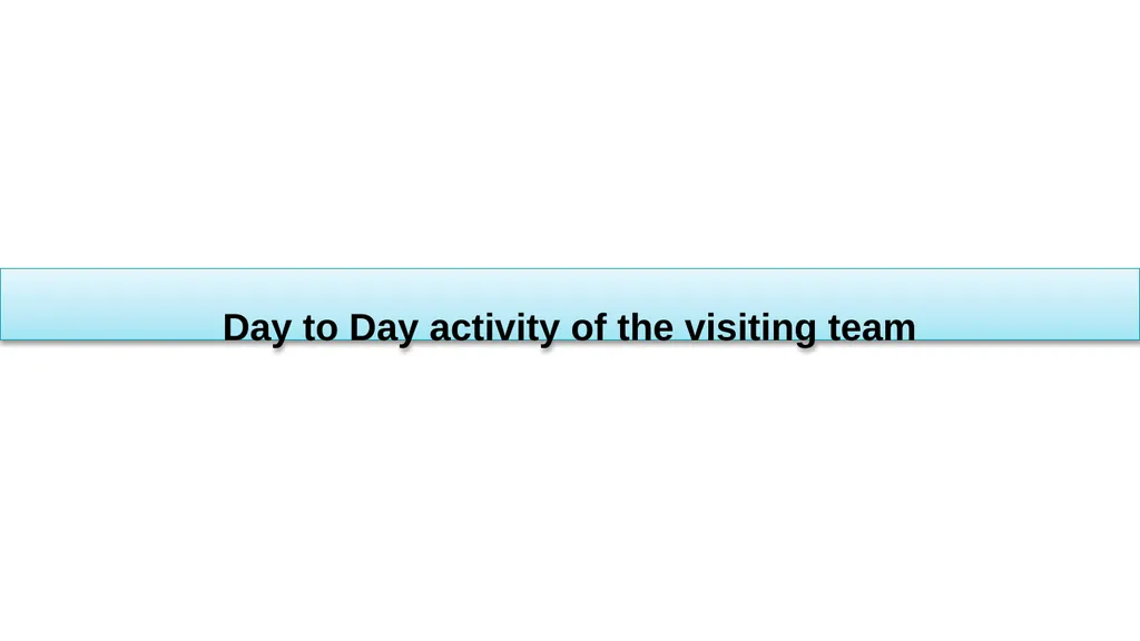 Outputs from First Visit - JSA Team JSA Baseline - slide 23 of 25