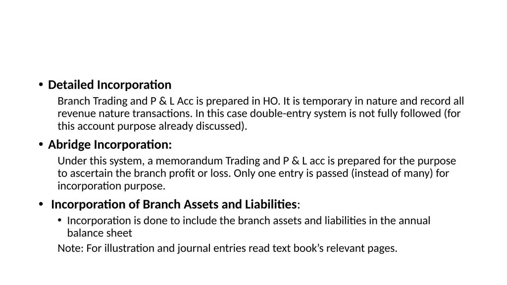 Chapter BRANCH ACCOUNTING Branch Definition: A - slide 17 of 20