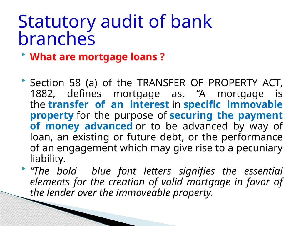 Audit of Agricultural and other priority sector - slide 65 of 136