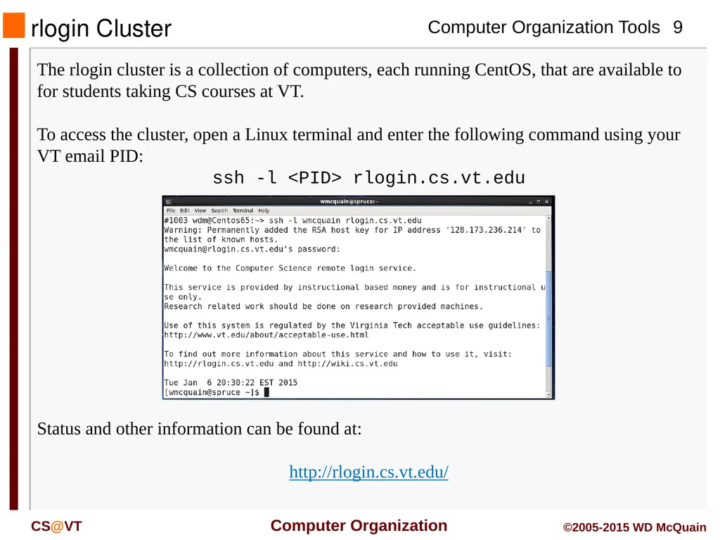Programming Tools Most of the programming - slide 9 of 13