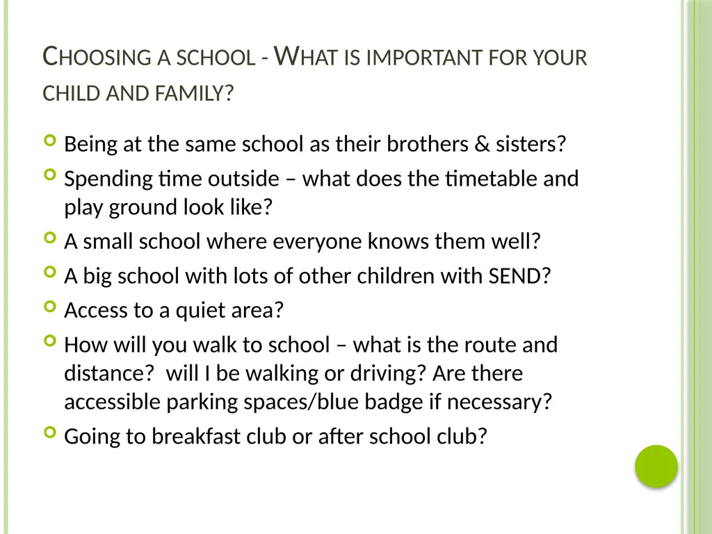 Waltham Forest Reception Transfer Information – - slide 4 of 15