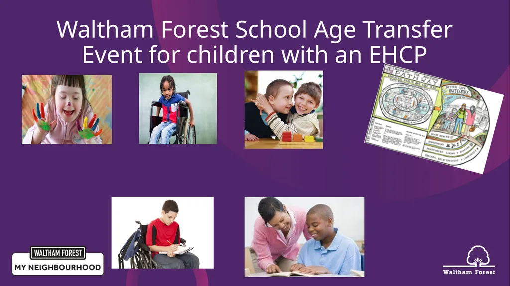 Waltham Forest School Age Transfer Event for - slide 1 of 15