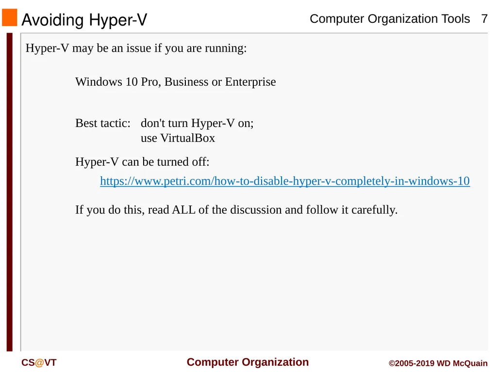 Programming Tools Most of the programming - slide 7 of 20