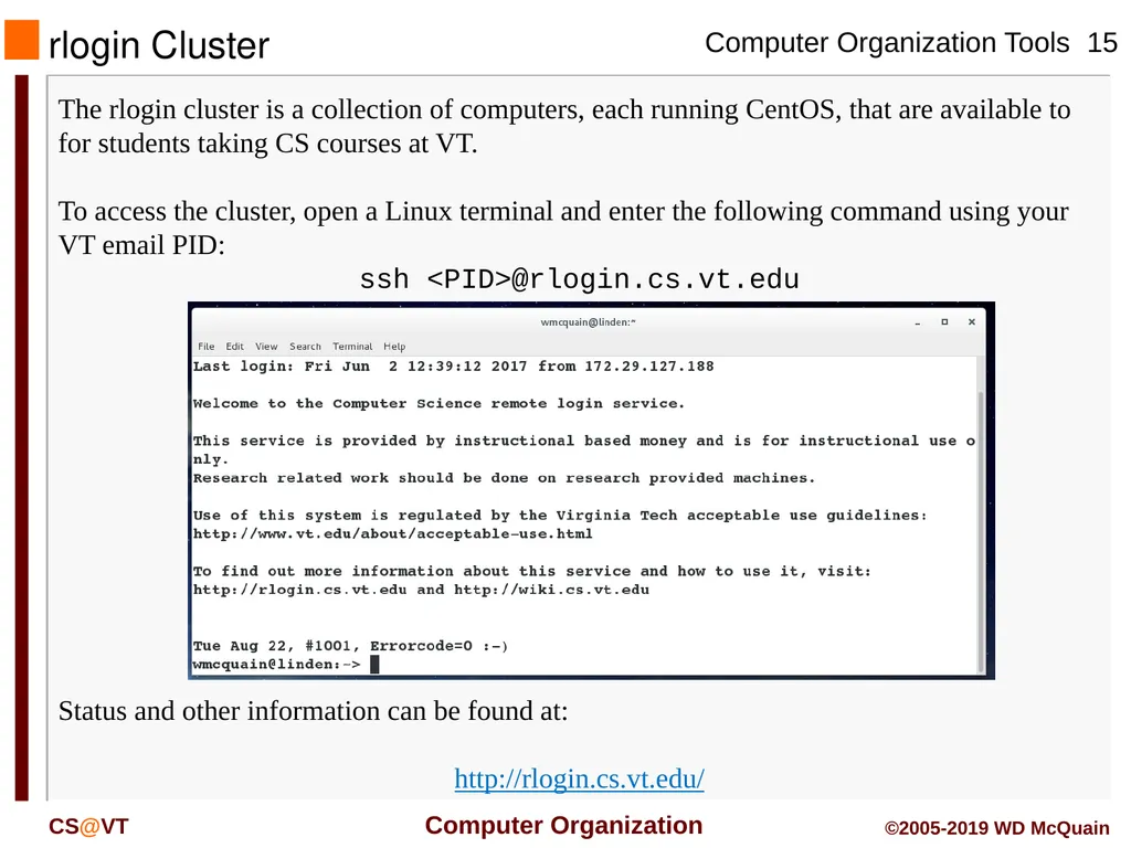 Programming Tools Most of the programming - slide 15 of 20