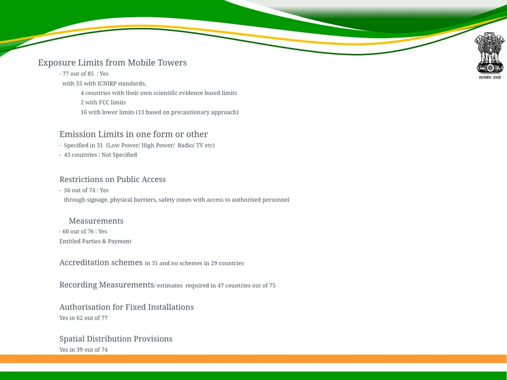 1 Presentation on EMF Radiation and Indian Case - slide 37 of 41