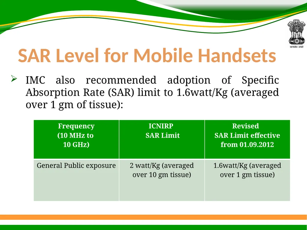 1 Presentation on EMF Radiation and Indian Case - slide 6 of 41