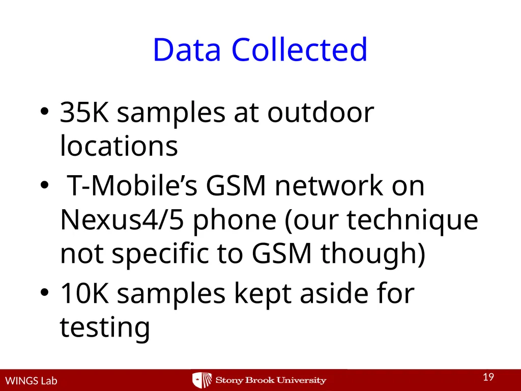 Network-side Positioning of Cellular-band Devices - slide 19 of 29