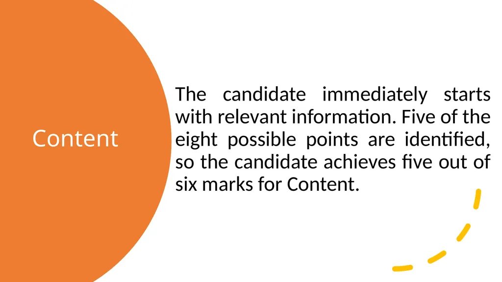 Core Summary Responses & Examiner Comments - slide 11 of 18
