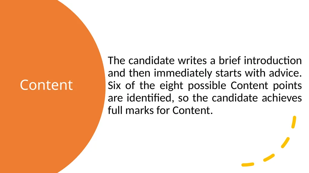 Core Summary Responses & Examiner Comments - slide 16 of 18