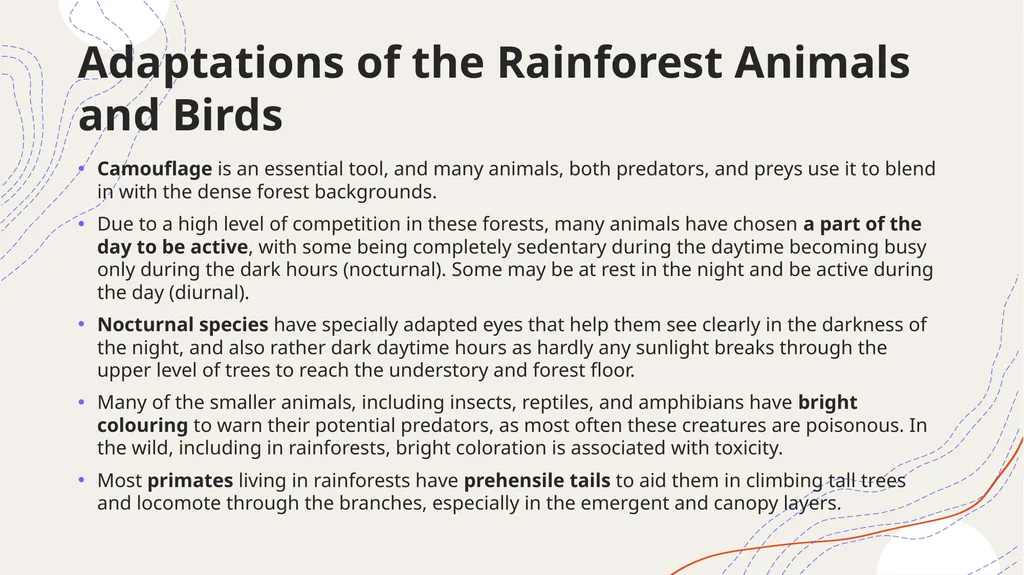 Zoogeography Lesson 3 Def. a large naturally - slide 5 of 14