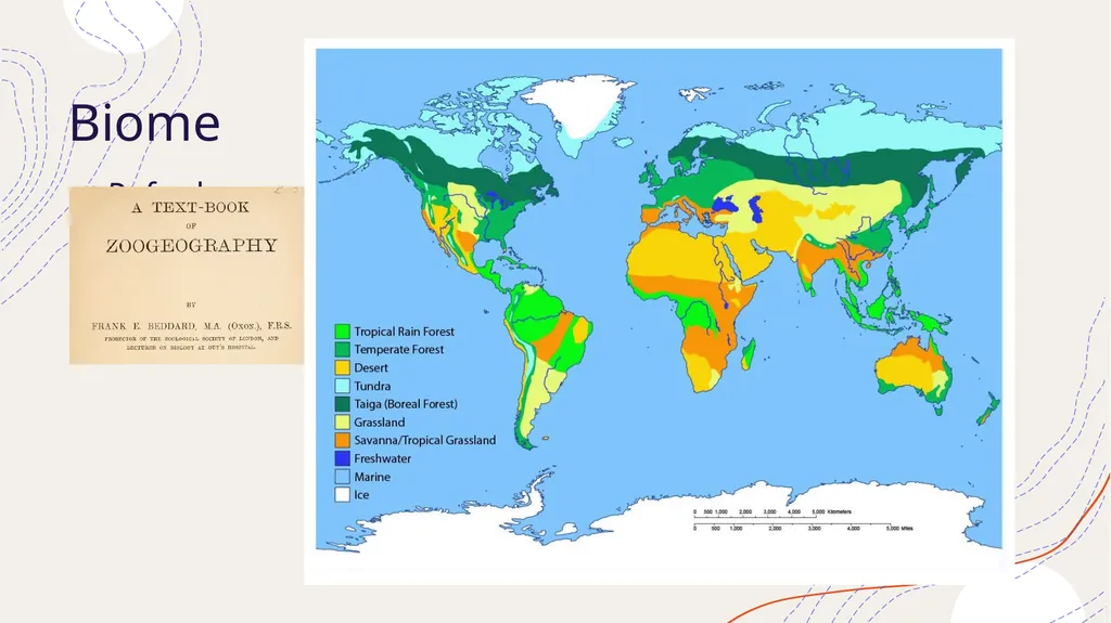 Zoogeography Lesson 3 Def. a large naturally - slide 2 of 14